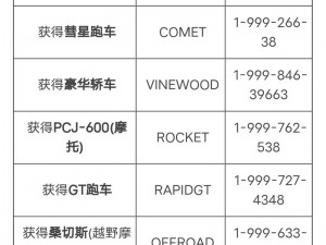 《侠盗猎车手5》PC版全攻略：作弊码详解与使用方法全揭秘》