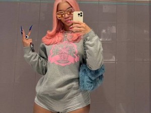 欧美女rapper 顶级时尚休闲运动套装