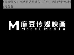 麻豆传煤 APP 免费网站网址入口在线，热门大片高清无码免费看