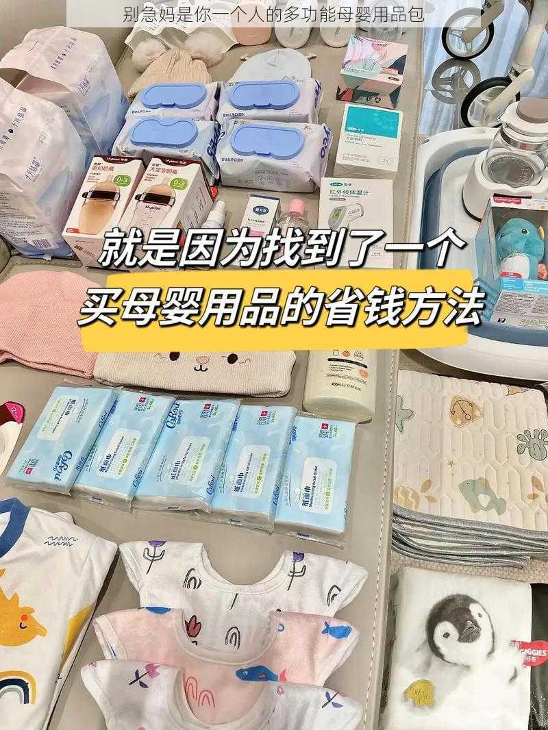 别急妈是你一个人的多功能母婴用品包