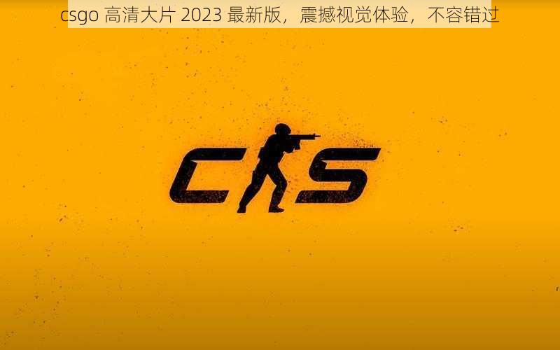 csgo 高清大片 2023 最新版，震撼视觉体验，不容错过