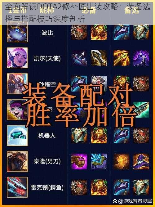 全面解读DOTA2修补匠出装攻略：装备选择与搭配技巧深度剖析