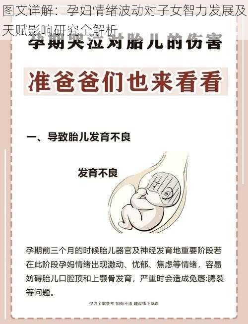 图文详解：孕妇情绪波动对子女智力发展及天赋影响研究全解析