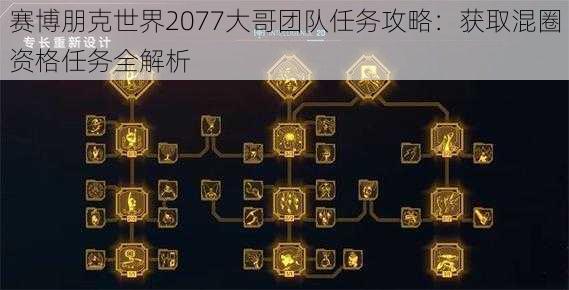 赛博朋克世界2077大哥团队任务攻略：获取混圈资格任务全解析