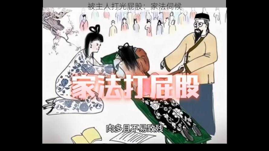 被主人打光屁股：家法伺候