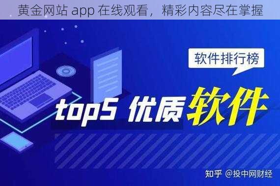 黄金网站 app 在线观看，精彩内容尽在掌握