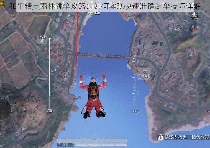 和平精英雨林跳伞攻略：如何实现快速准确跳伞技巧详解