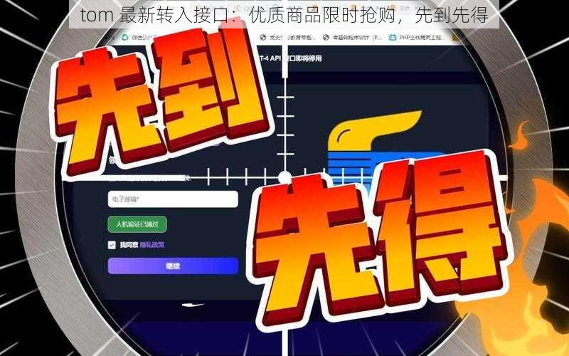 tom 最新转入接口：优质商品限时抢购，先到先得